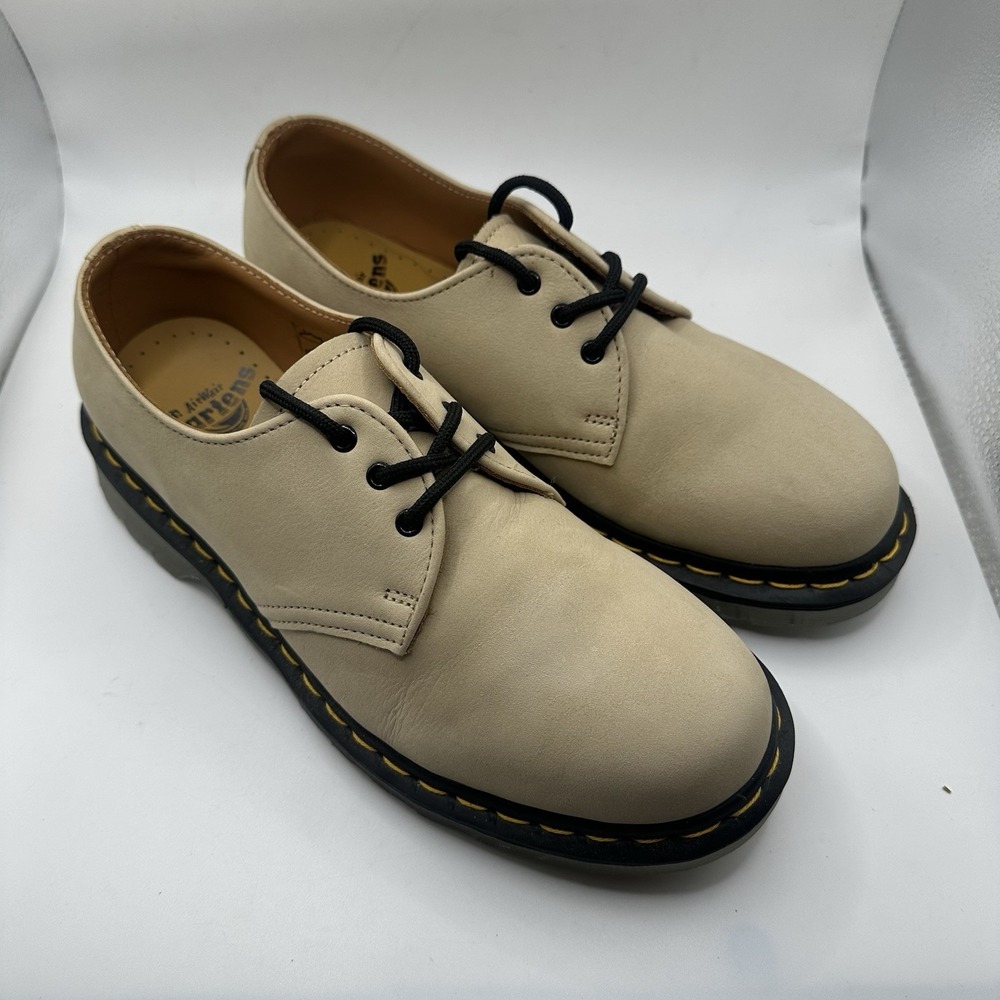 Dr Martens 1461 Iced II Buttersoft Light Tan Leather Oxfords Men 7 Women 9 NEW